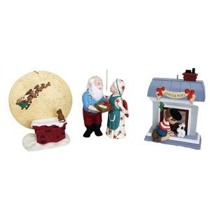 Hallmark 1988-‘97 Vintage Keepsake‎ Bundle of 3 Ornaments Handcrafted Christmas